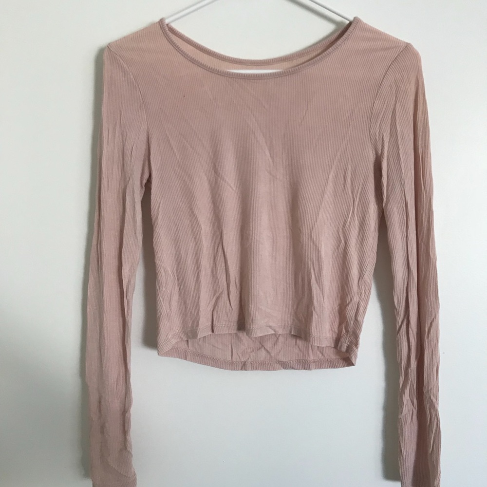 pink long sleeve